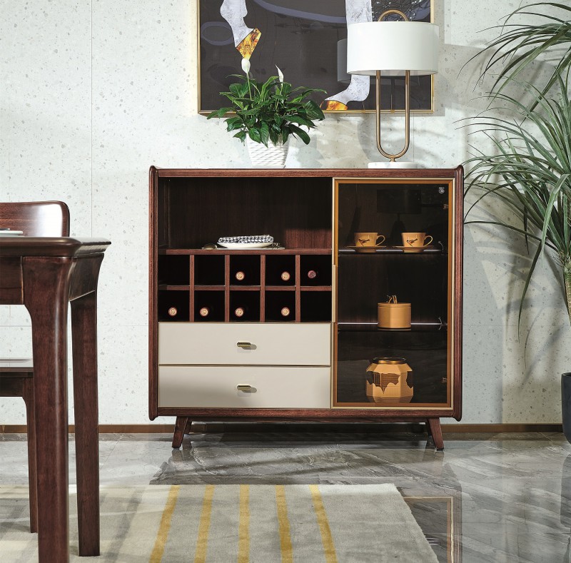 凡闊意式輕奢極簡家具：C2519 餐邊柜