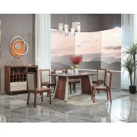 凡闊意式輕奢極簡家具：C2520 原板西餐桌