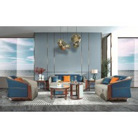 凡闊意式輕奢極簡家具：K2218 1+2+3沙發