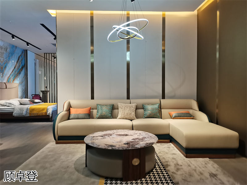 顧卓登實(shí)木輕奢風(fēng)格家具展廳實(shí)拍