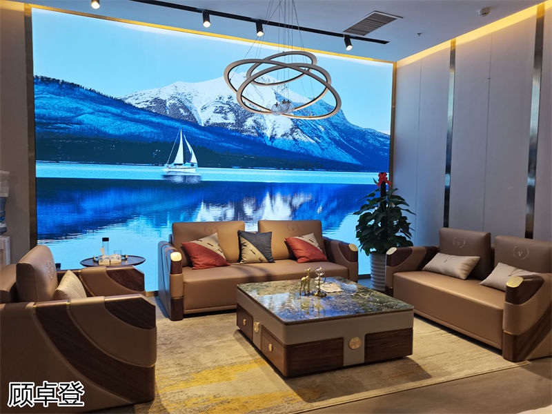 顧卓登實(shí)木輕奢風(fēng)格家具展廳實(shí)拍