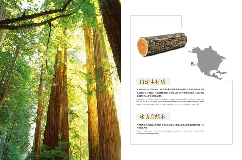 安華盛現(xiàn)代簡約輕奢白蠟木家具