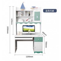 朵兒樂園青少年兒童家具：直角書柜8815#、軟包書椅001#