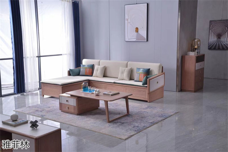 雅菲林現代簡約白蠟木家具