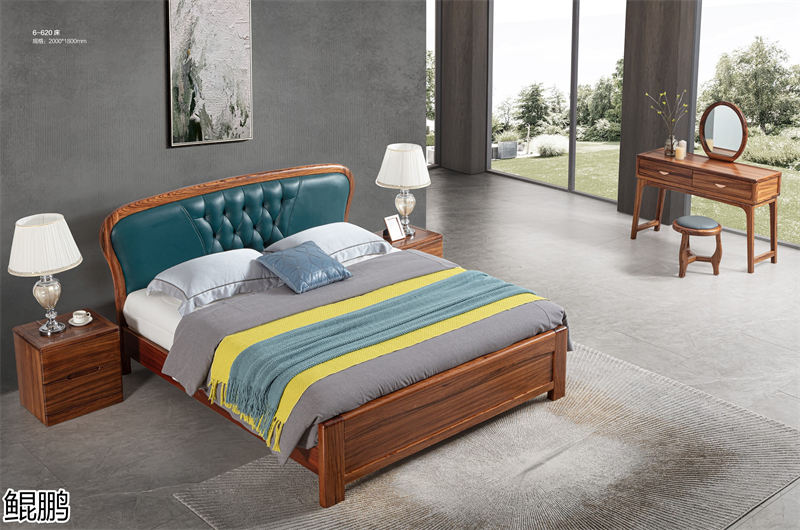 鯤鵬現代中式簡約輕奢風格大烏金木家具