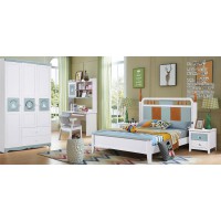 朵兒樂園青少年兒童家具：床525#（櫸+薄荷綠）