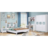 朵兒樂園青少年兒童家具：床525#（薄荷綠+白）