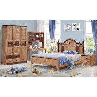 朵兒樂園青少年兒童金絲檀木家具：床025#