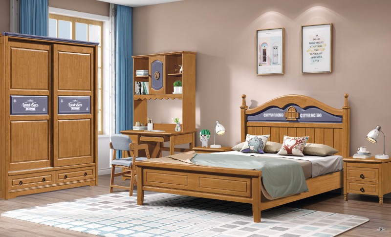 朵兒樂園青少年兒童實(shí)木家具：床103#