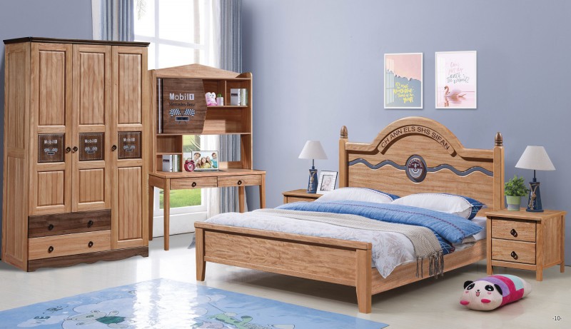 朵兒樂園青少年兒童金絲檀木家具：床2202#