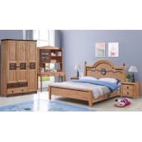 朵兒樂園青少年兒童金絲檀木家具：床2202#