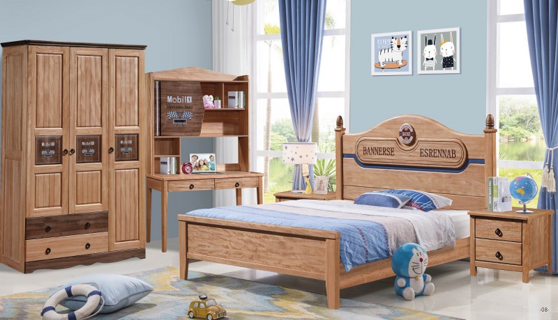 朵兒樂園青少年兒童金絲檀木家具：床2203#