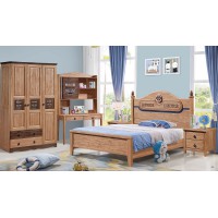 朵兒樂園青少年兒童金絲檀木家具：床2203#