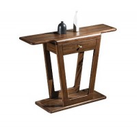 木來客現(xiàn)代輕奢極簡黑胡桃木家具：8U08#玄關(guān)