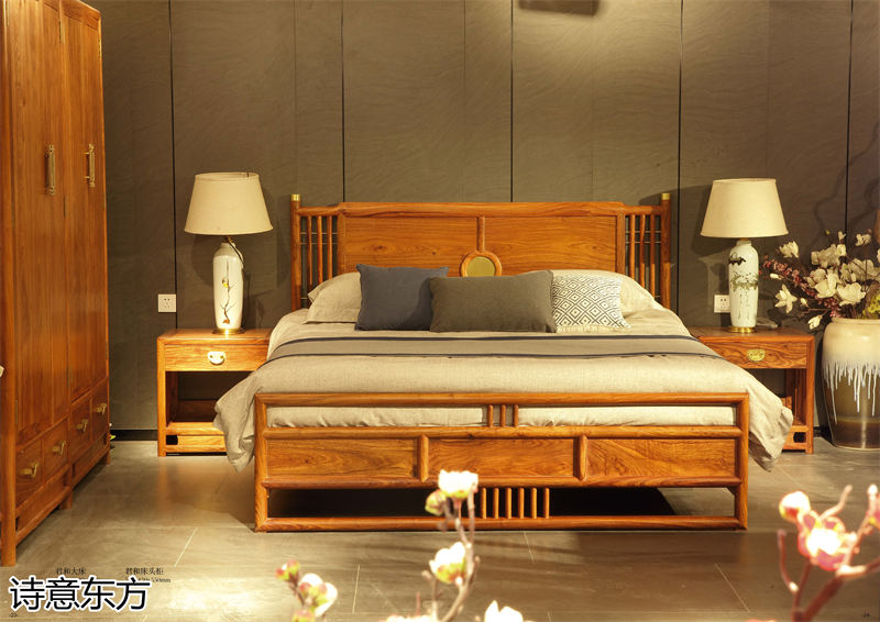 刺猬紫檀新中式紅木家具