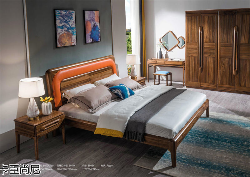 寶來(lái)富居 卡臣尚尼意式輕奢套房家具