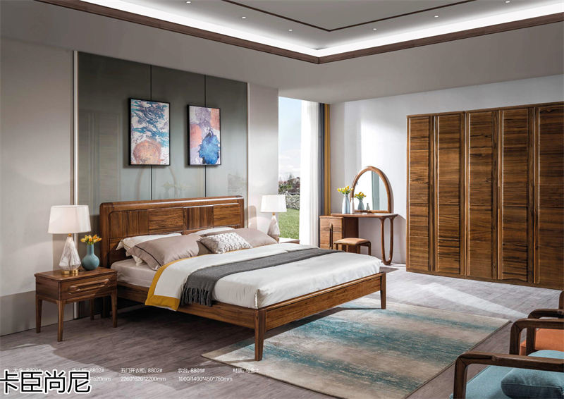 寶來(lái)富居 卡臣尚尼意式輕奢套房家具