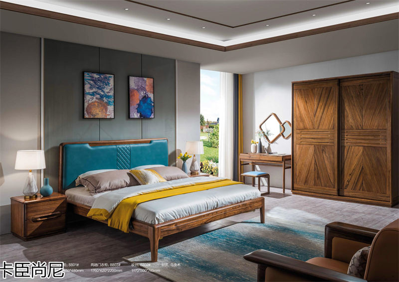 寶來(lái)富居 卡臣尚尼意式輕奢套房家具