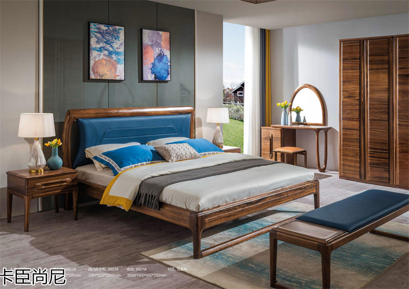 寶來(lái)富居 卡臣尚尼意式輕奢套房家具