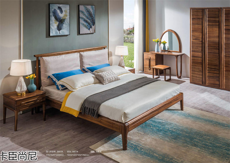 寶來(lái)富居 卡臣尚尼意式輕奢套房家具