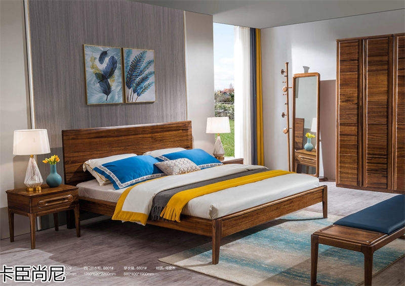 寶來(lái)富居 卡臣尚尼意式輕奢套房家具