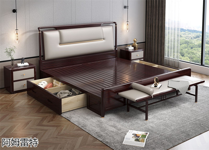 阿姆雷特金絲檀木新中式家具