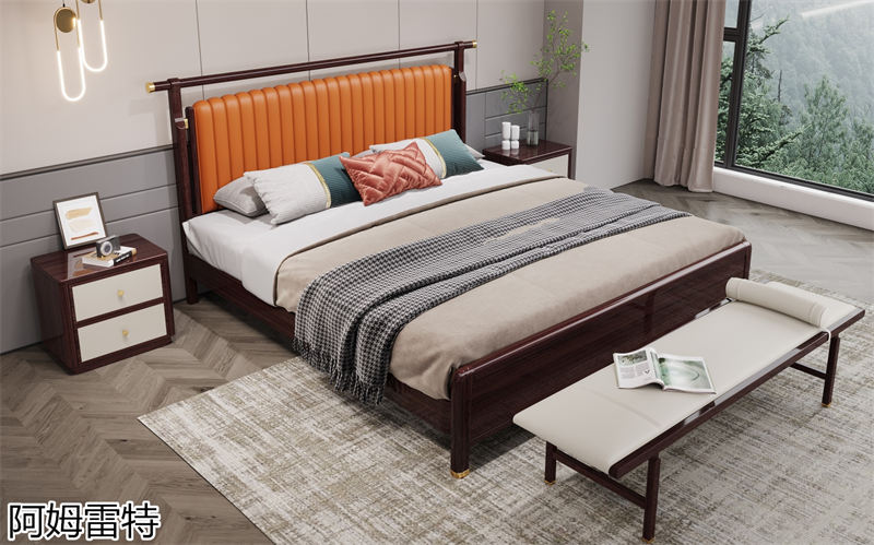 阿姆雷特金絲檀木新中式家具