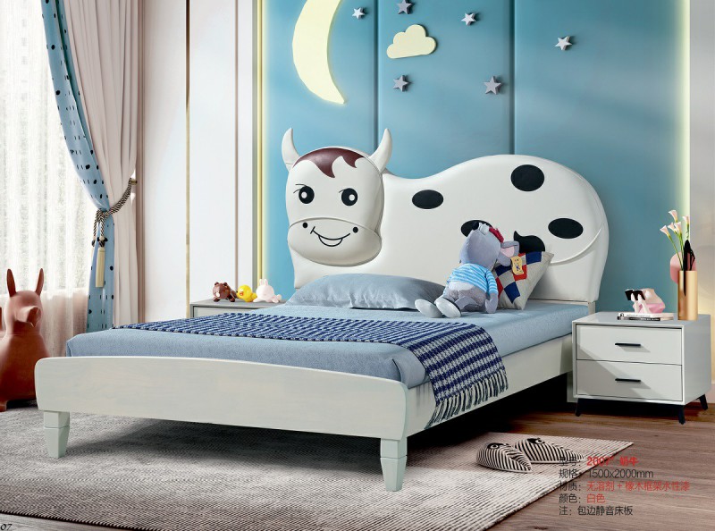 青少年兒童軟體床2007#奶牛