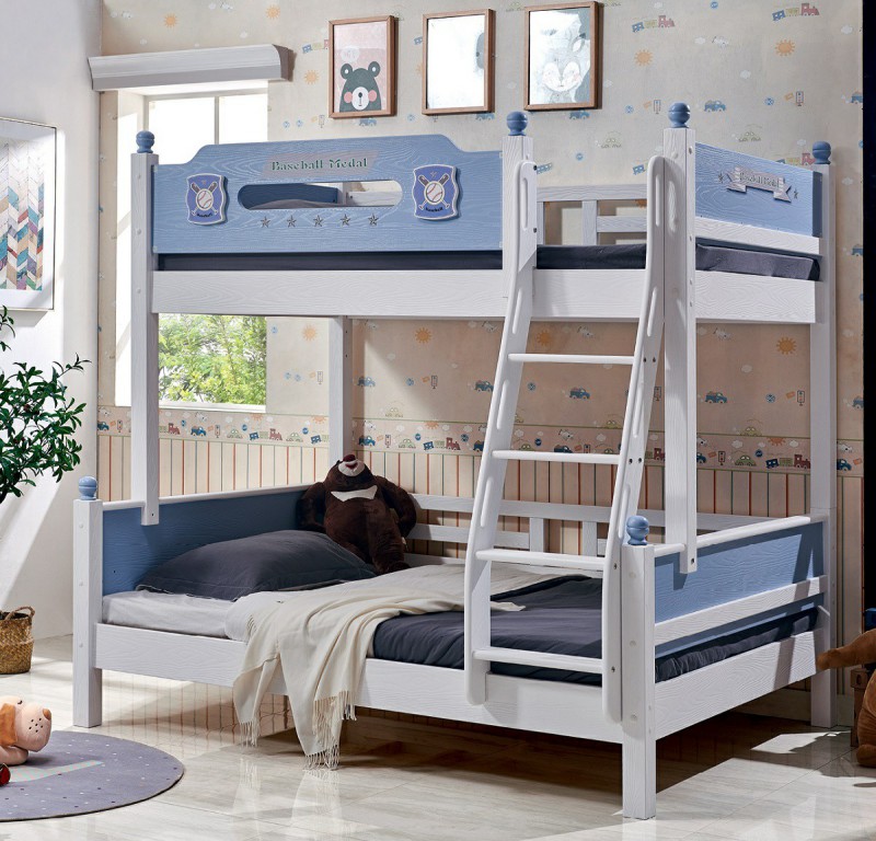 青少年兒童實木子母床916#