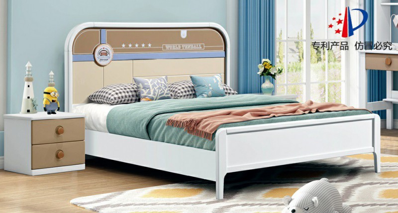 青少年兒童實木床C6#