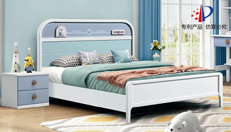 青少年兒童實木床C2#