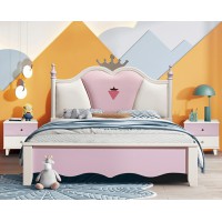 嘻哈年華青少年兒童實木床622#（草莓）