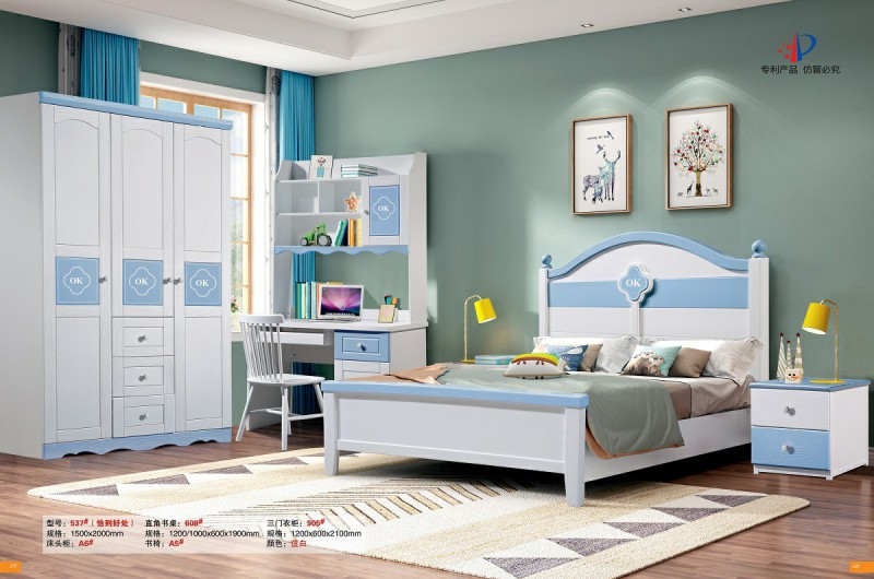 青少年兒童實木床537#（恰到好處）
