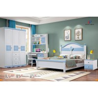 嘻哈年華青少年兒童實木床537#（恰到好處）