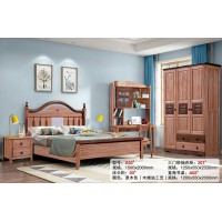 嘻哈年華青少年兒童金絲檀木木蠟油工藝床A02#