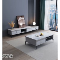 天樂緣兩廳時尚家具，南康巖板家具廠家，江西巖板茶幾、巖板電視柜、巖板餐桌招商