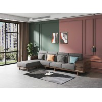 天倫雅樂現(xiàn)代極簡胡桃木家具,南美黑胡桃木套房,實木柜子、工程單定制,木林森家具廠家