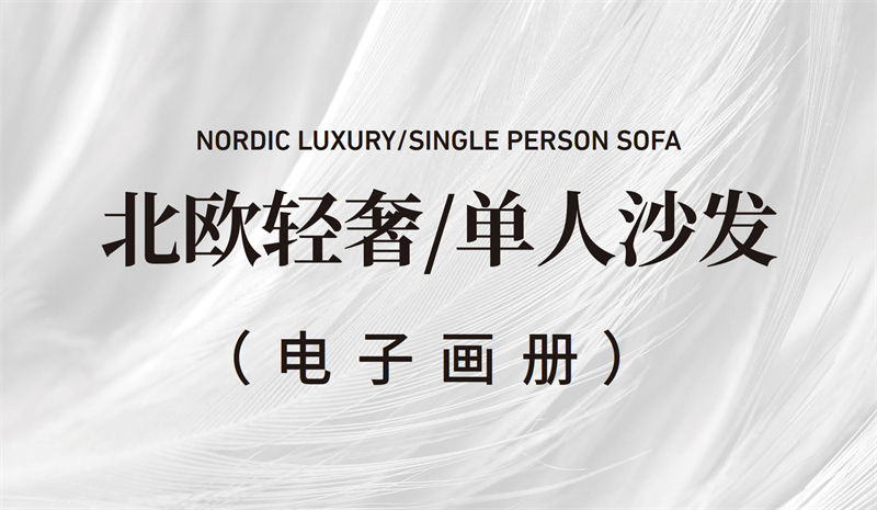 優邦家具 北歐輕奢休閑椅、單人沙發