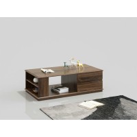 天倫雅樂現代極簡南美黑胡桃木家具：CJ105茶幾