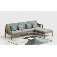 天倫雅樂現代極簡南美黑胡桃木家具：SF110轉角沙發