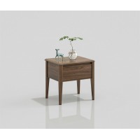 天倫雅樂現代極簡南美黑胡桃木家具：NG102床頭柜