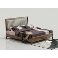 天倫雅樂現代極簡南美黑胡桃木家具：BD109床