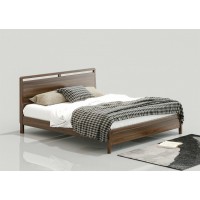 天倫雅樂現代極簡南美黑胡桃木家具：BD105床