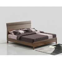 天倫雅樂現代極簡南美黑胡桃木家具：BD101床