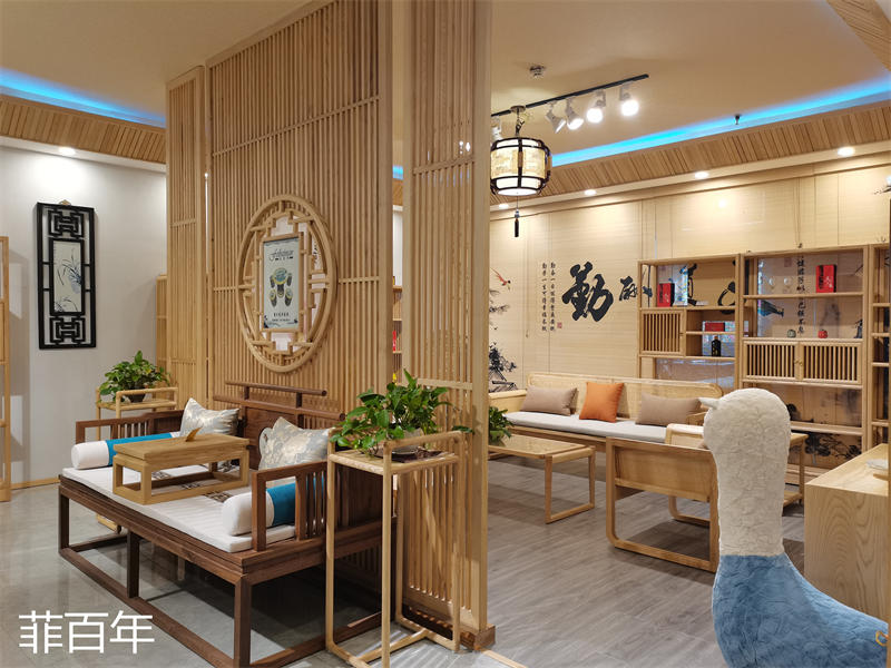 菲百年 新中式禪意風格瓷木藝術家具