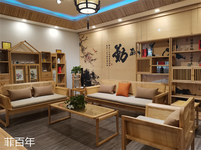 菲百年 新中式禪意風格瓷木藝術家具