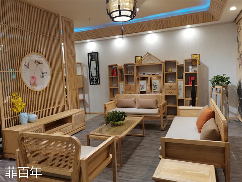 菲百年 新中式禪意風格瓷木藝術家具