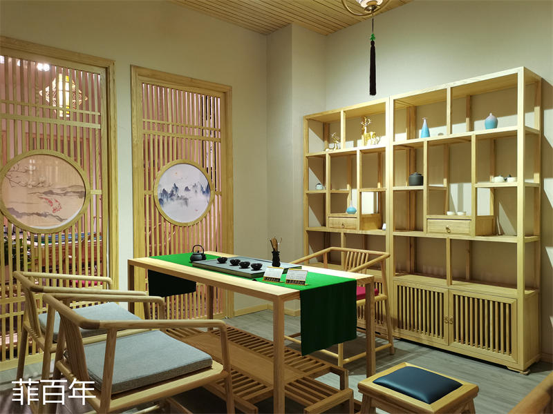 菲百年 新中式禪意風格瓷木藝術家具