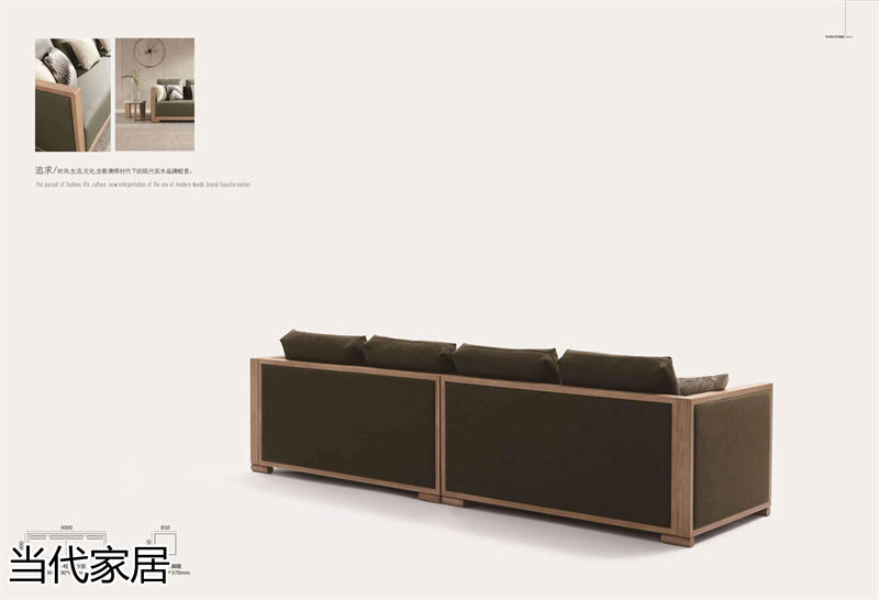 當代家居 現代簡約風格北美白蠟木套房家具