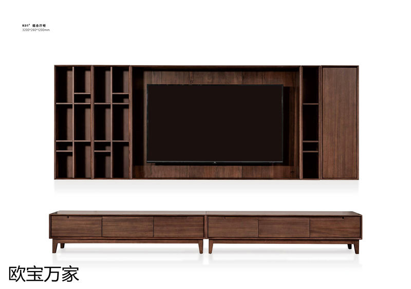 歐寶萬家 現代極簡高檔實木套房家具